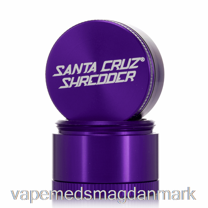 Vape Uden Nikotin Santa Cruz Makuleringsmaskine 1,6 Tommer Lille 4-delt Kværn Lilla (40 Mm)